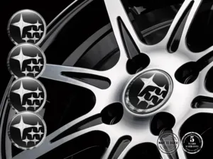 Subaru Ruota Emblemi Stile Etichette Cupola Qualità